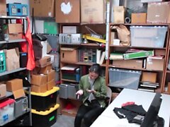 Asian Babe Jade Noir Caught Stealing And Get Punished