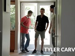 NextDoorStudios Quentin Gainz Roman Todd & Tyler Carver BAREBACK