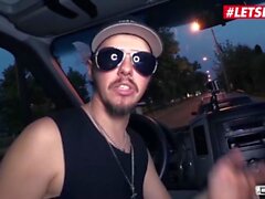 'Bumsbus - Great Ass Jessy Key Hardcore Ficken im Auto - lettasDoeeit'