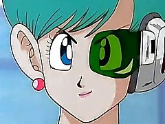 Dragon Ball la Z la pornografía Bulma para dos personas