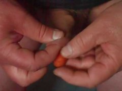 5 carrots in foreskin