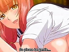 Horny adventure, romance anime clip with uncensored big