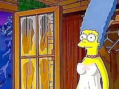 Simpsons bigote Cabin del amor