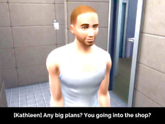 The Sims 4 Porn, The Twist 3D, cartoon cum in figa